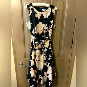 Brand new with tags beautiful floral Calvin Klein dress! Size 14.